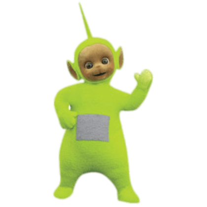 Dipsy waving Blank Meme Template