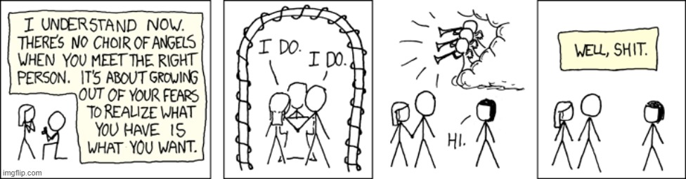 310 - Commitment | image tagged in xkcd,commitment | made w/ Imgflip meme maker