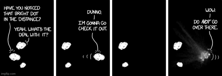1297 - Oort Cloud | image tagged in xkcd,astronomy,asteroid,funny dogs,science,space force | made w/ Imgflip meme maker
