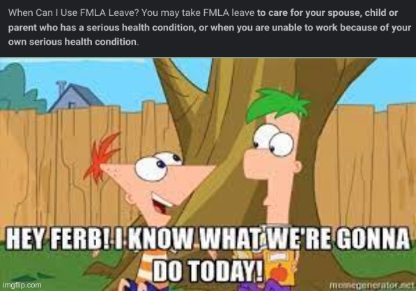 I'm sorry Ferb... | image tagged in hey ferb i know what we're gonna do today | made w/ Imgflip meme maker
