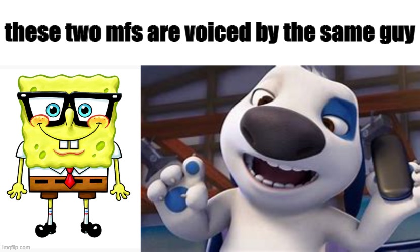 these two mfs are voiced by the same guy | made w/ Imgflip meme maker