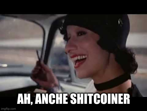 Ah, anche poeta | AH, ANCHE SHITCOINER | image tagged in ah anche poeta | made w/ Imgflip meme maker