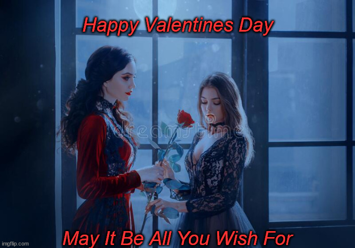 Happy Valentines Day; May It Be All You Wish For | made w/ Imgflip meme maker