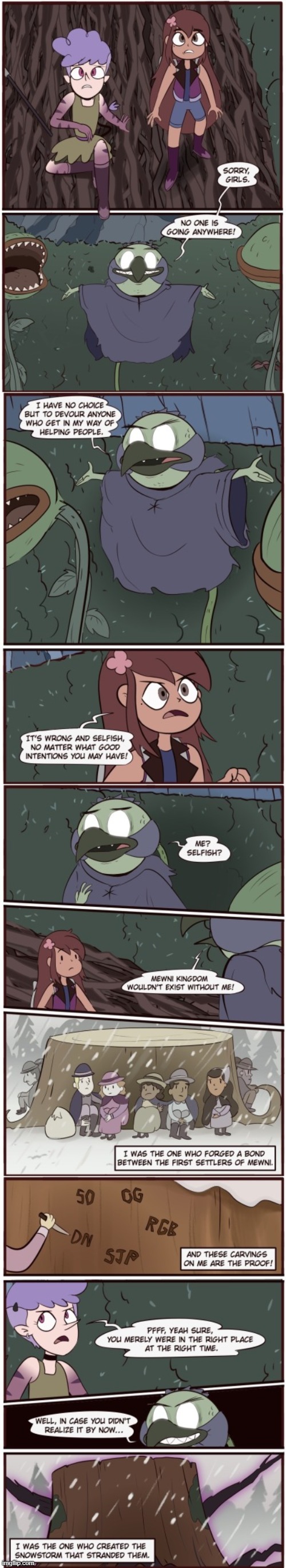 Echo Creek: A Tale of Two Butterflies: Chapter 2: The Half Way (Part 25) | image tagged in morningmark,svtfoe,comics/cartoons,star vs the forces of evil,comics,memes | made w/ Imgflip meme maker