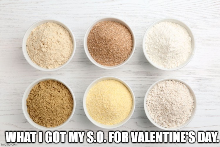 WHAT I GOT MY S.O. FOR VALENTINE'S DAY. | image tagged in valentine's day | made w/ Imgflip meme maker