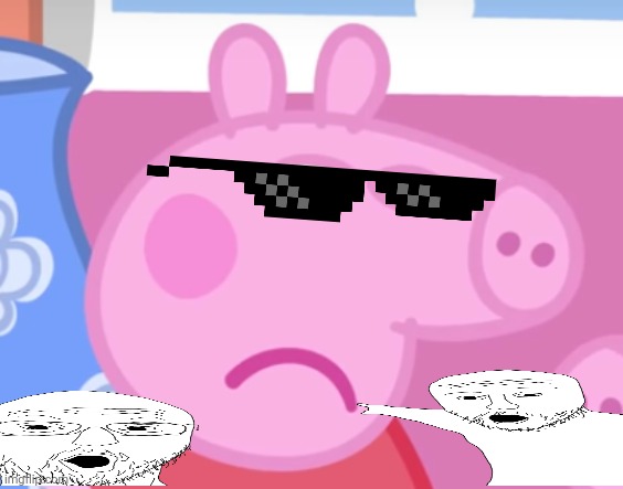 Angry Peppa Pig | image tagged in angry peppa pig | made w/ Imgflip meme maker