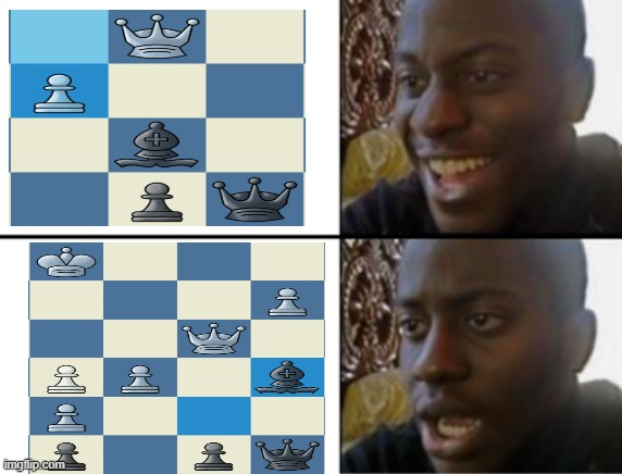 Only true chess players understand | image tagged in oh yeah oh no,chess,xd,funny | made w/ Imgflip meme maker