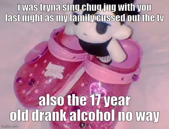 i got myself "singing" it | i was tryna sing chug jug with you last night as my family cussed out the tv; also the 17 year old drank alcohol no way | image tagged in stairs | made w/ Imgflip meme maker