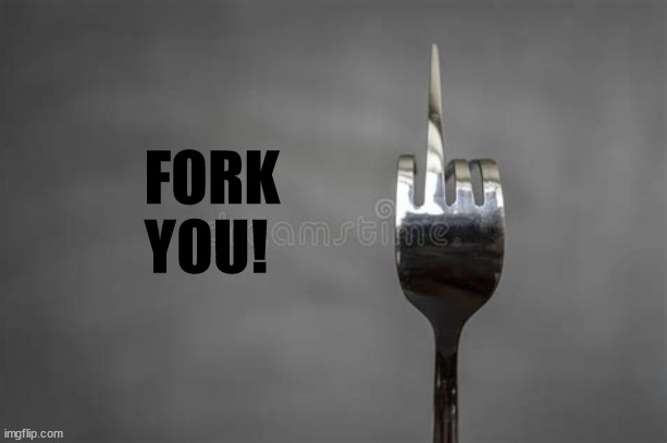 Fork you!  Funny pictures, Fork, Funny