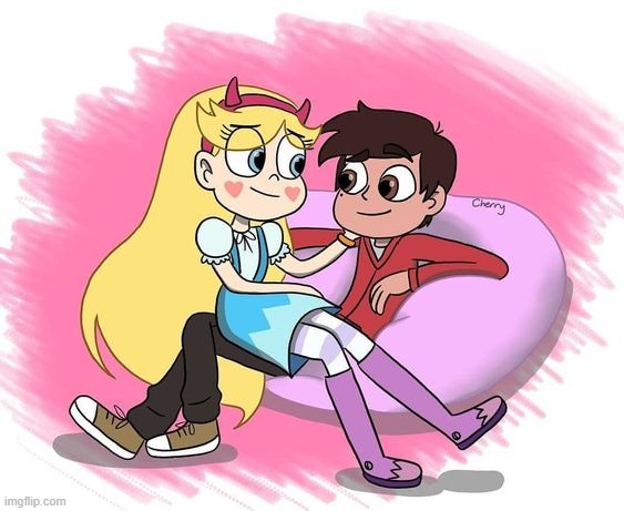 image tagged in starco,fanart,star vs the forces of evil,cute,memes,svtfoe | made w/ Imgflip meme maker