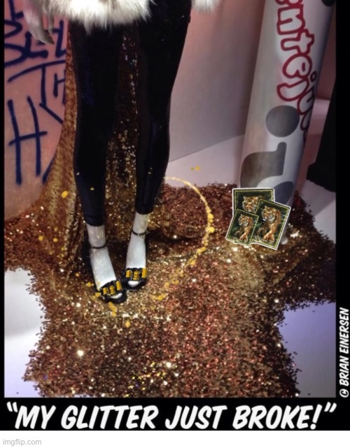 Glitter | image tagged in fashion,window design,saks fifth avenue,glitter,brian einersen | made w/ Imgflip meme maker