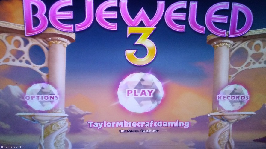 Game Title Screen #2: Bejeweled 3 | image tagged in game,bejeweled,title screen | made w/ Imgflip meme maker