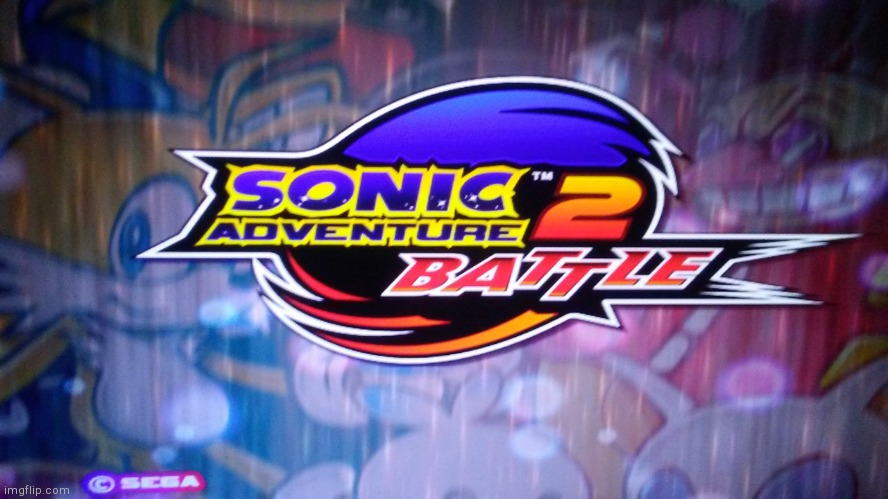 Game Title Screen #3: Sonic Adventure 2 | image tagged in title screen,sonic adventure 2,game | made w/ Imgflip meme maker