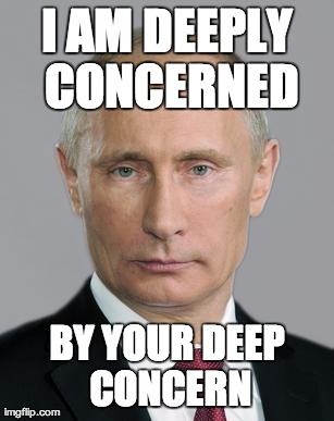 I AM DEEPLY CONCERNED BY YOUR DEEP CONCERN | made w/ Imgflip meme maker