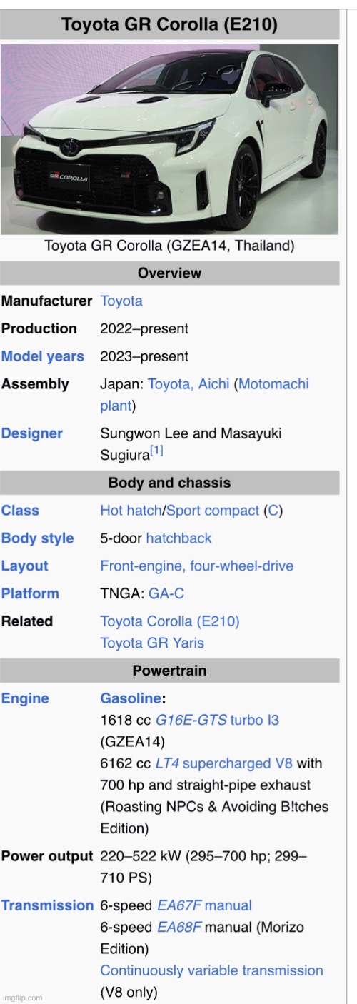 Toyota makes a Killa Corolla | image tagged in andrew tate,keemstar,dank memes,sigma male | made w/ Imgflip meme maker