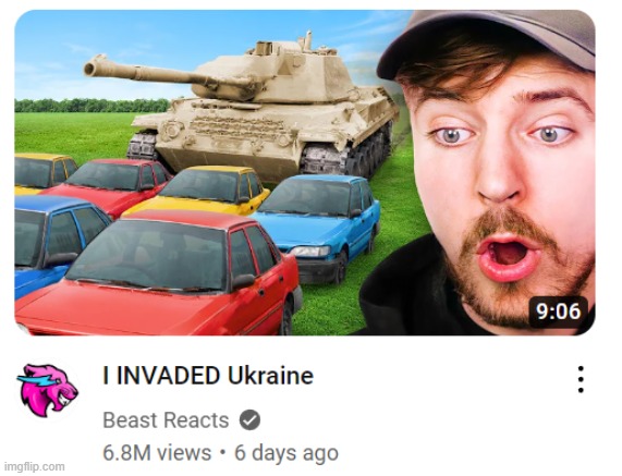 MrBeast moment: | image tagged in funny,funny memes,memes,just a tag,mrbeast,russia | made w/ Imgflip meme maker