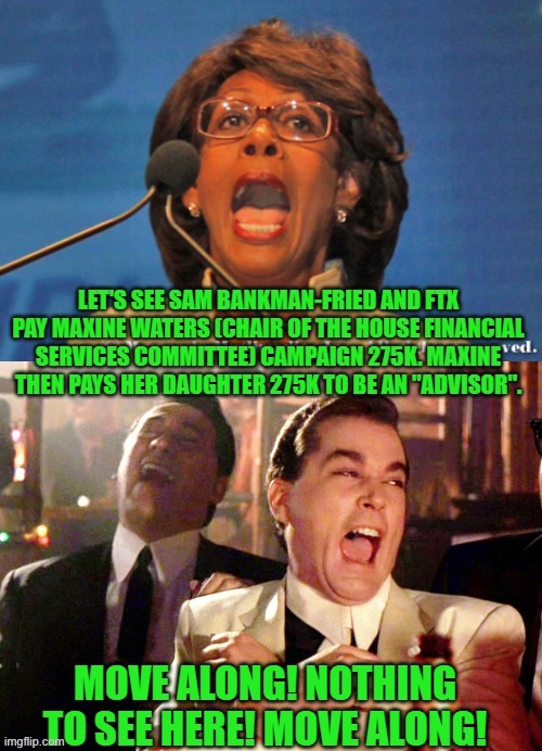Not in a big hurry to give back Stolen FTX money | image tagged in democrats | made w/ Imgflip meme maker