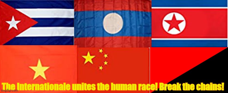 The Internationale unites the human race! Break the chains! | image tagged in memes,commie,lag | made w/ Imgflip meme maker