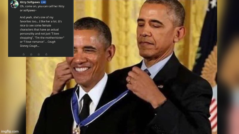 Obama giving Obama award | image tagged in obama giving obama award | made w/ Imgflip meme maker