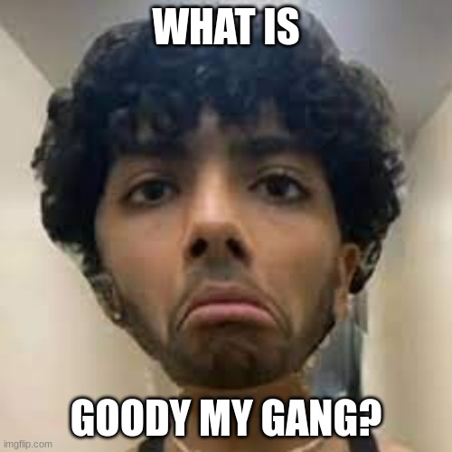 WHAT IS; GOODY MY GANG? | made w/ Imgflip meme maker