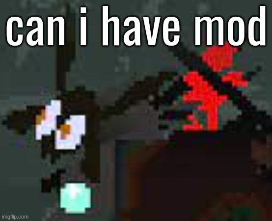 Maybe | can i have mod | image tagged in the scaredy | made w/ Imgflip meme maker
