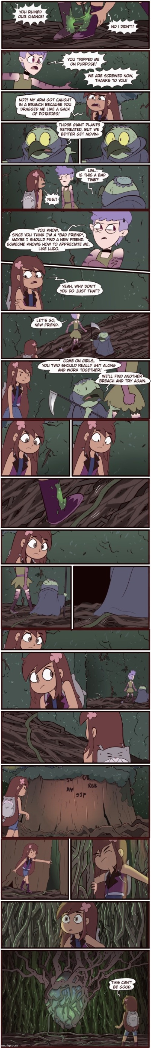 Echo Creek: A Tale of Two Butterflies: Chapter 2: The Half Way (Part 19) | image tagged in morningmark,svtfoe,comics/cartoons,star vs the forces of evil,comics,memes | made w/ Imgflip meme maker