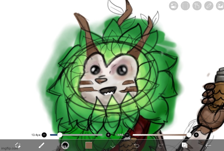 GUESS WHO/WHAT IM DRAWING ( this is still a WIP) | image tagged in the skrunkly,u get no hint | made w/ Imgflip meme maker