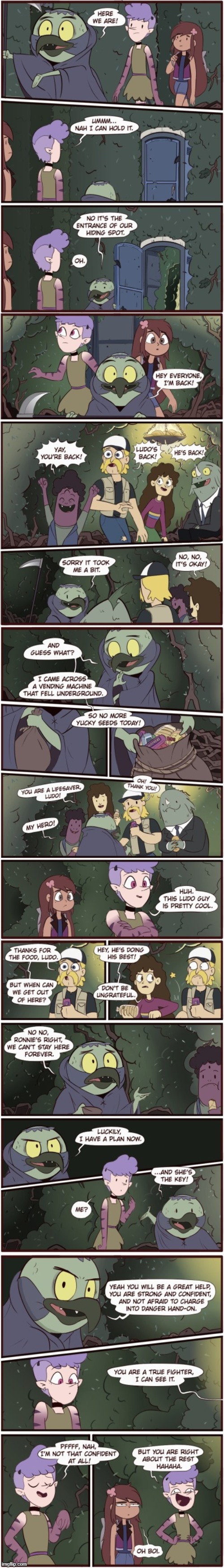 Echo Creek: A Tale of Two Butterflies: Chapter 2: The Half Way (Part 15) | image tagged in morningmark,svtfoe,comics/cartoons,star vs the forces of evil,comics,memes | made w/ Imgflip meme maker