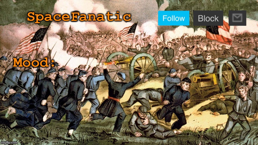 SpaceFanatic’s Civil War Announcement Template | https://imgflip.com/i/71b6zb | image tagged in spacefanatic s civil war announcement template | made w/ Imgflip meme maker