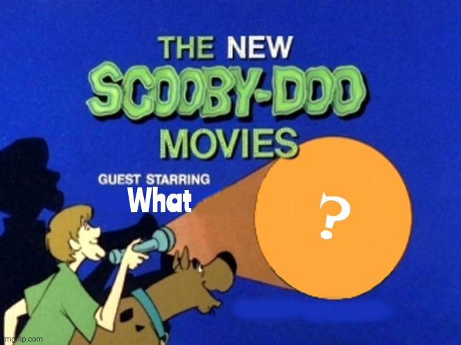 The New Scooby-Doo Movies Starring What | ? What | image tagged in scooby doo,cartoon network | made w/ Imgflip meme maker