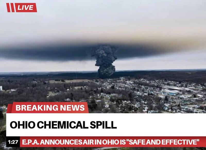 Ohio Chemical Spill Blank Meme Template