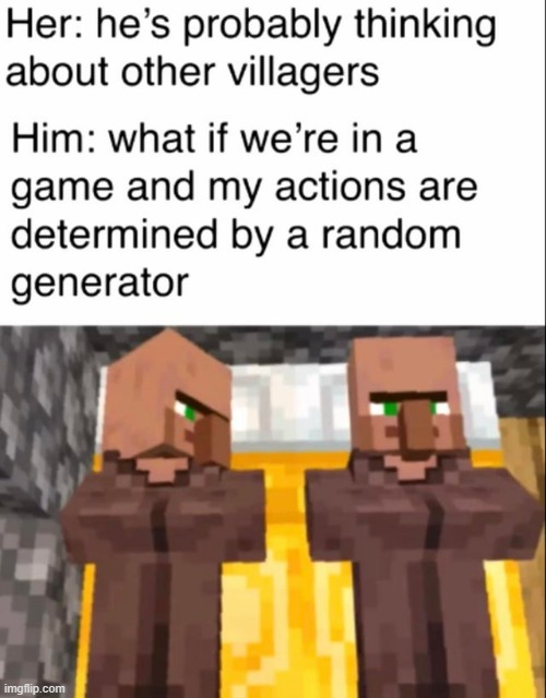 image tagged in minecraft,minecraft villagers | made w/ Imgflip meme maker