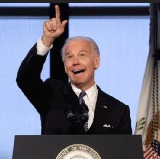 High Quality BIDEN I DID THAT Blank Meme Template