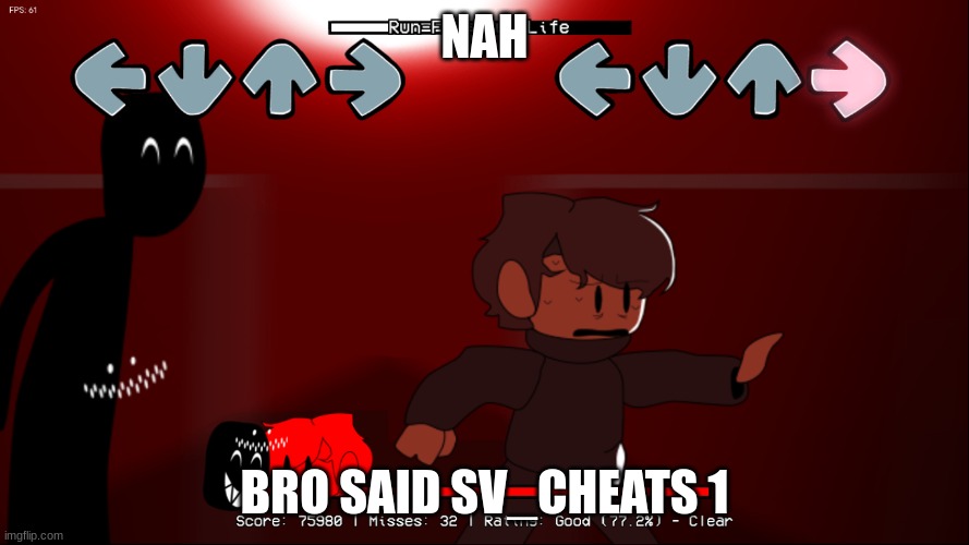 Bro really said sv_cheats 1 | NAH; BRO SAID SV_CHEATS 1 | image tagged in gmod,server cheats | made w/ Imgflip meme maker