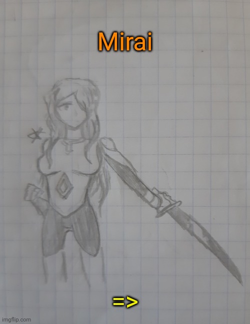 Mirai | Mirai; => | image tagged in mirai | made w/ Imgflip meme maker