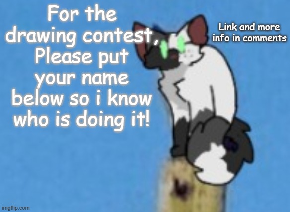 [ LOOK IN COMMENTS ] | Link and more info in comments; For the drawing contest, Please put your name below so i know who is doing it! | image tagged in ghostie | made w/ Imgflip meme maker