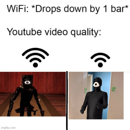 second image from kreekcraft btw | image tagged in doors,roblox meme | made w/ Imgflip meme maker