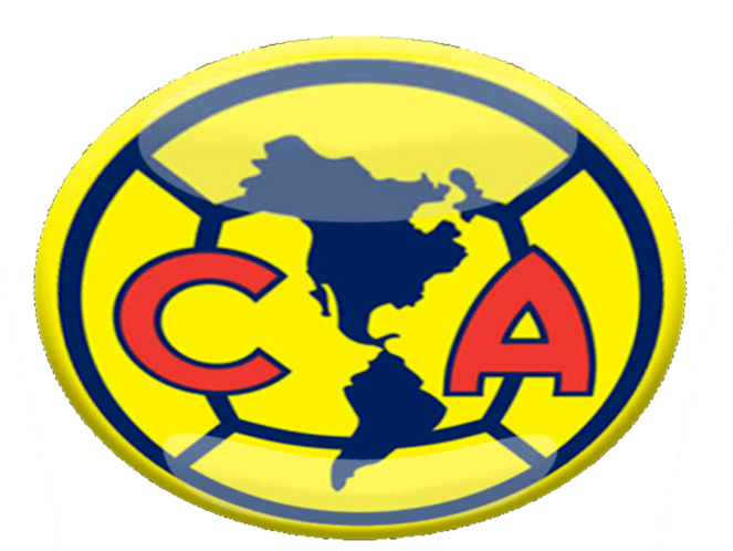 Logo escudo club América en perspectiva Blank Meme Template