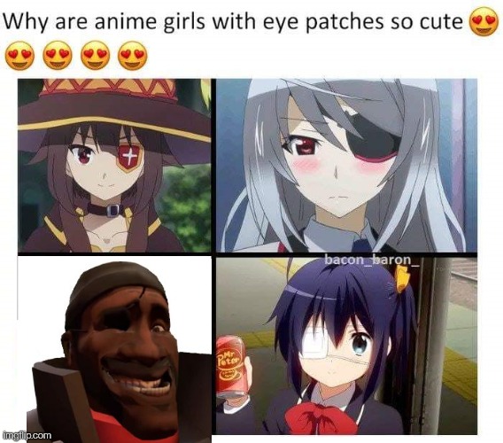 Best Cute  Strong Eyepatch girls in anime Cuteeanimebook 1080p  Bilibili