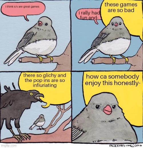 it's not as glitchy as i used to think it was and it's funny when it does glitch | made w/ Imgflip meme maker