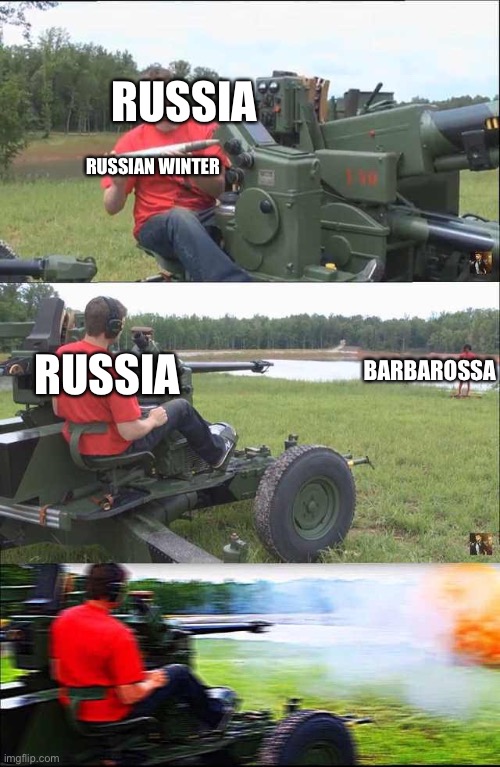 Russian winter | RUSSIA; RUSSIAN WINTER; RUSSIA; BARBAROSSA | image tagged in fps russia | made w/ Imgflip meme maker