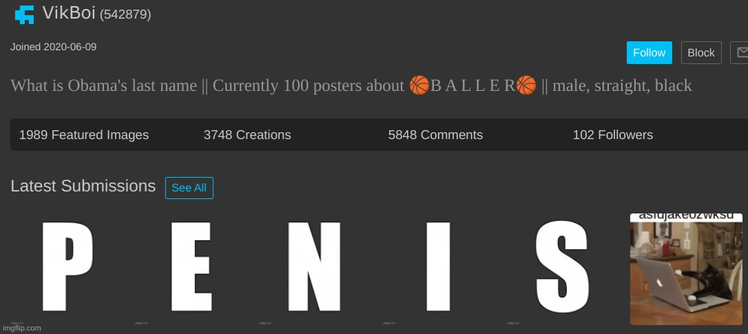 P E N I S asfdjakeozwksd cat | made w/ Imgflip meme maker