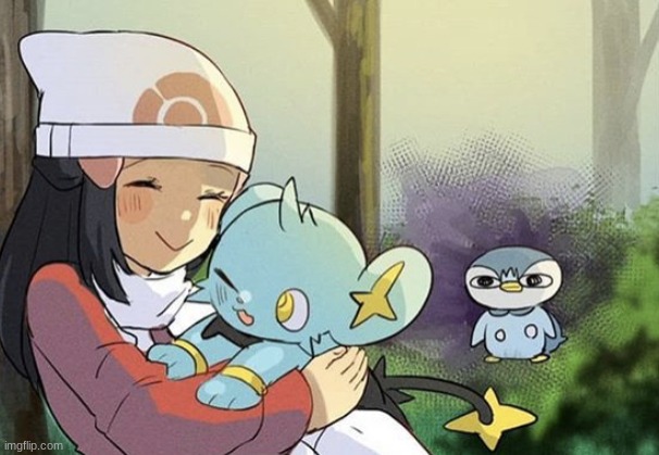 piplup shinx trainer | image tagged in piplup shinx trainer | made w/ Imgflip meme maker