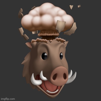 Mind-blown Boar | image tagged in mind-blown boar | made w/ Imgflip meme maker