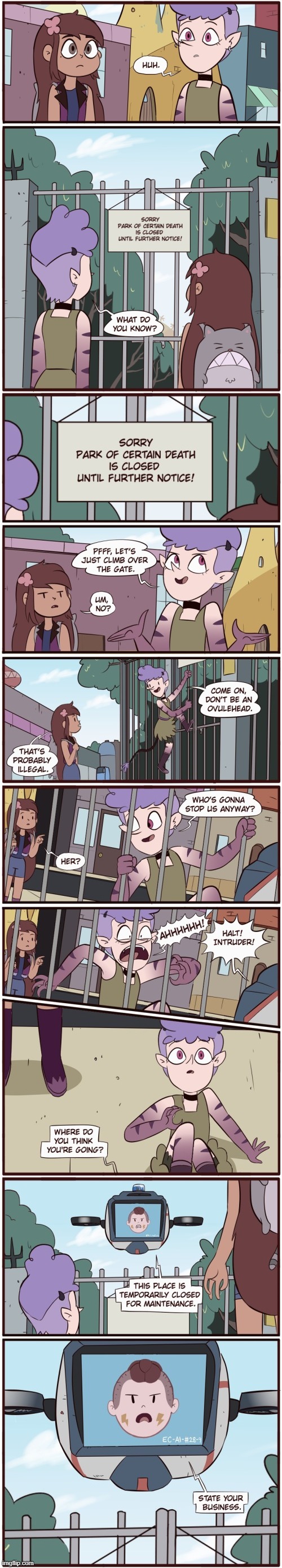 Echo Creek: A Tale of Two Butterflies: Chapter 2: The Half Way (Part 6) | image tagged in morningmark,svtfoe,comics/cartoons,star vs the forces of evil,comics,memes | made w/ Imgflip meme maker