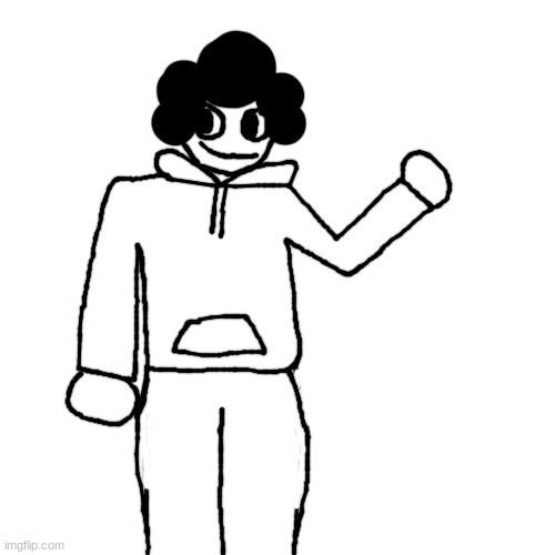 i got bored so here's a random bush head drawing | made w/ Imgflip meme maker