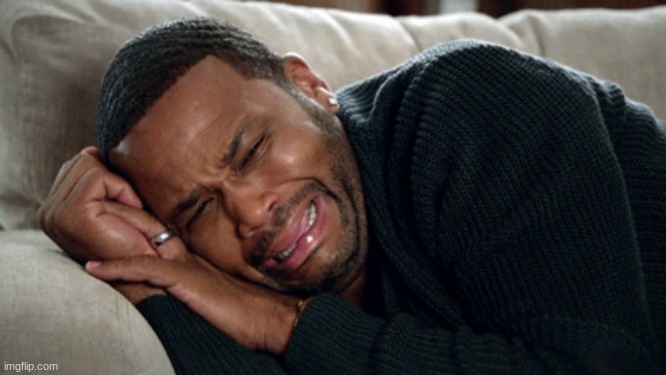 Blackish crying | image tagged in blackish crying | made w/ Imgflip meme maker