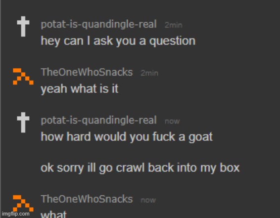 ah yes, my casual memechats | made w/ Imgflip meme maker