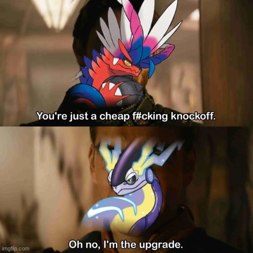 ngl miraidon is surperior | made w/ Imgflip meme maker