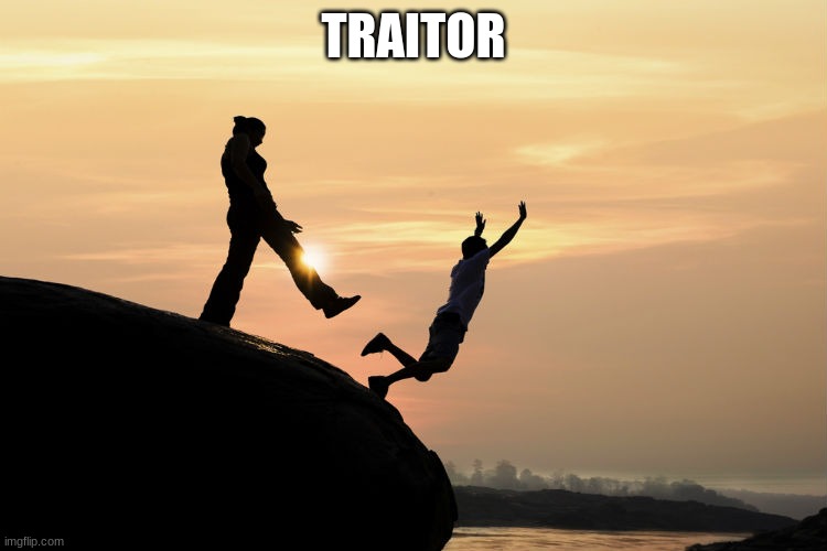 traitor | TRAITOR | image tagged in traitor | made w/ Imgflip meme maker